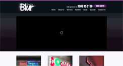 Desktop Screenshot of blurstudios.com.au